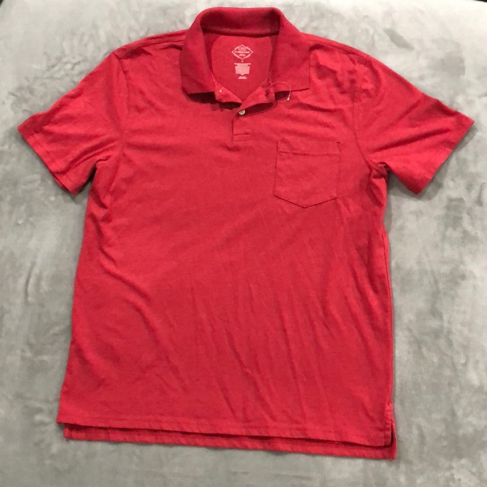 Men’s Dark Pink Polo